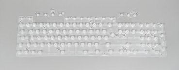 Logitech K850/MK850 Silikon- Tasten- Matten- Set 8SR-00359-01A Ersatzteil